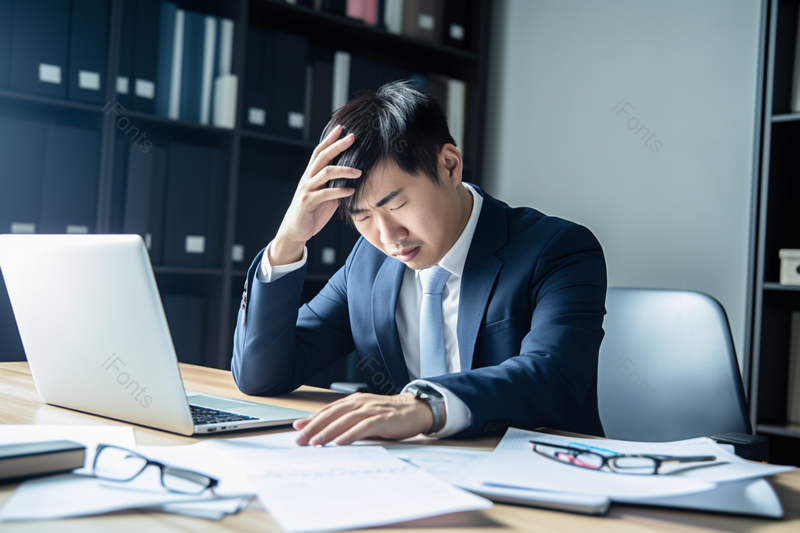 职场商务男士工作压力超大,高清,摄影图,摄影图片,图片大全,摄影图免费下载